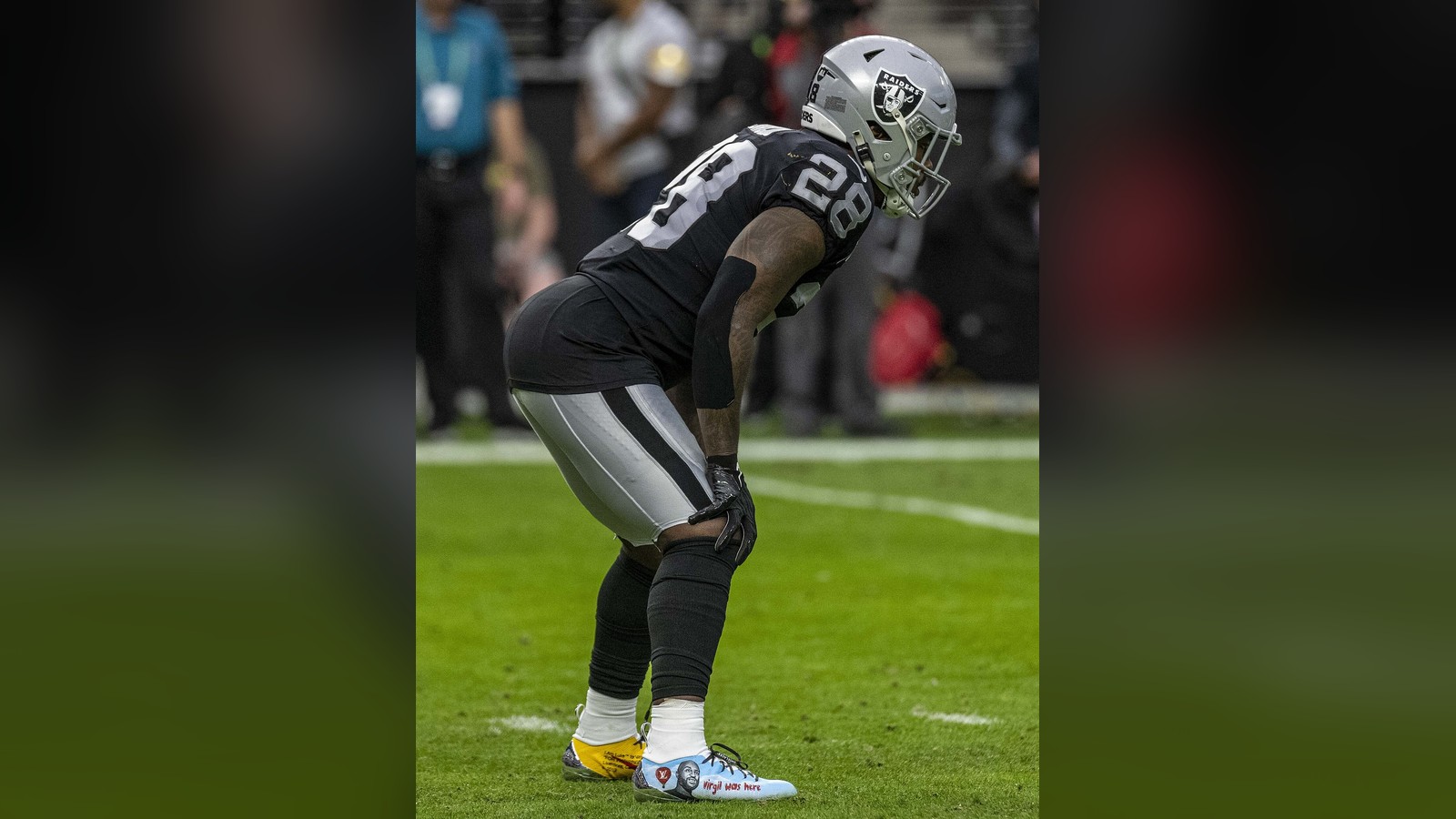 Josh Jacobs Says His Handcuffs-Looking TD Celebration Was a Gospel Song Tribute, Not a Joke About His Arrest